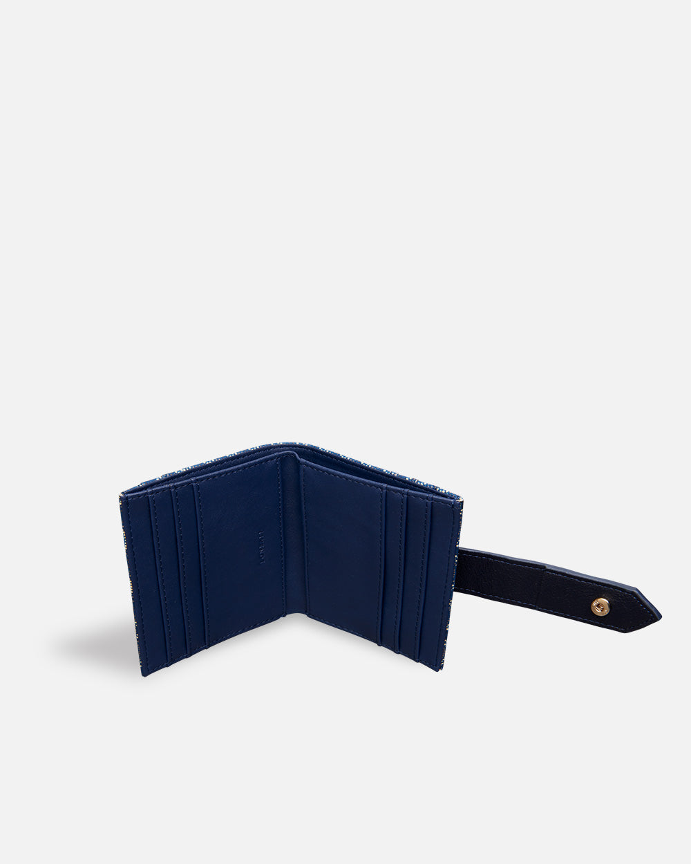 Kubu Portefeuille carré Bleu marine