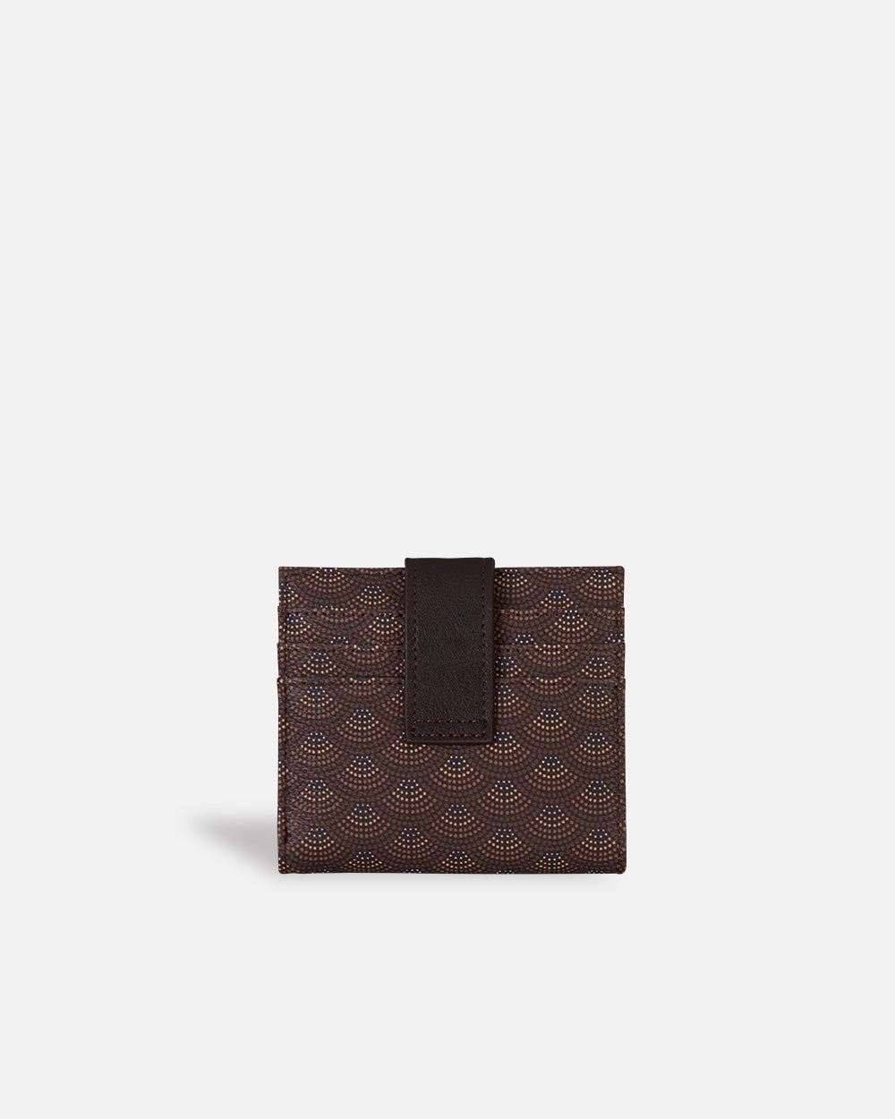 Kubu Portefeuille carré Marron