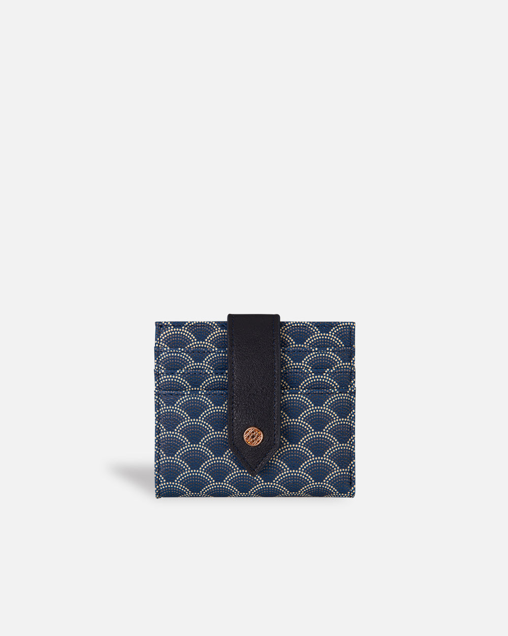 Kubu Portefeuille carré Bleu marine