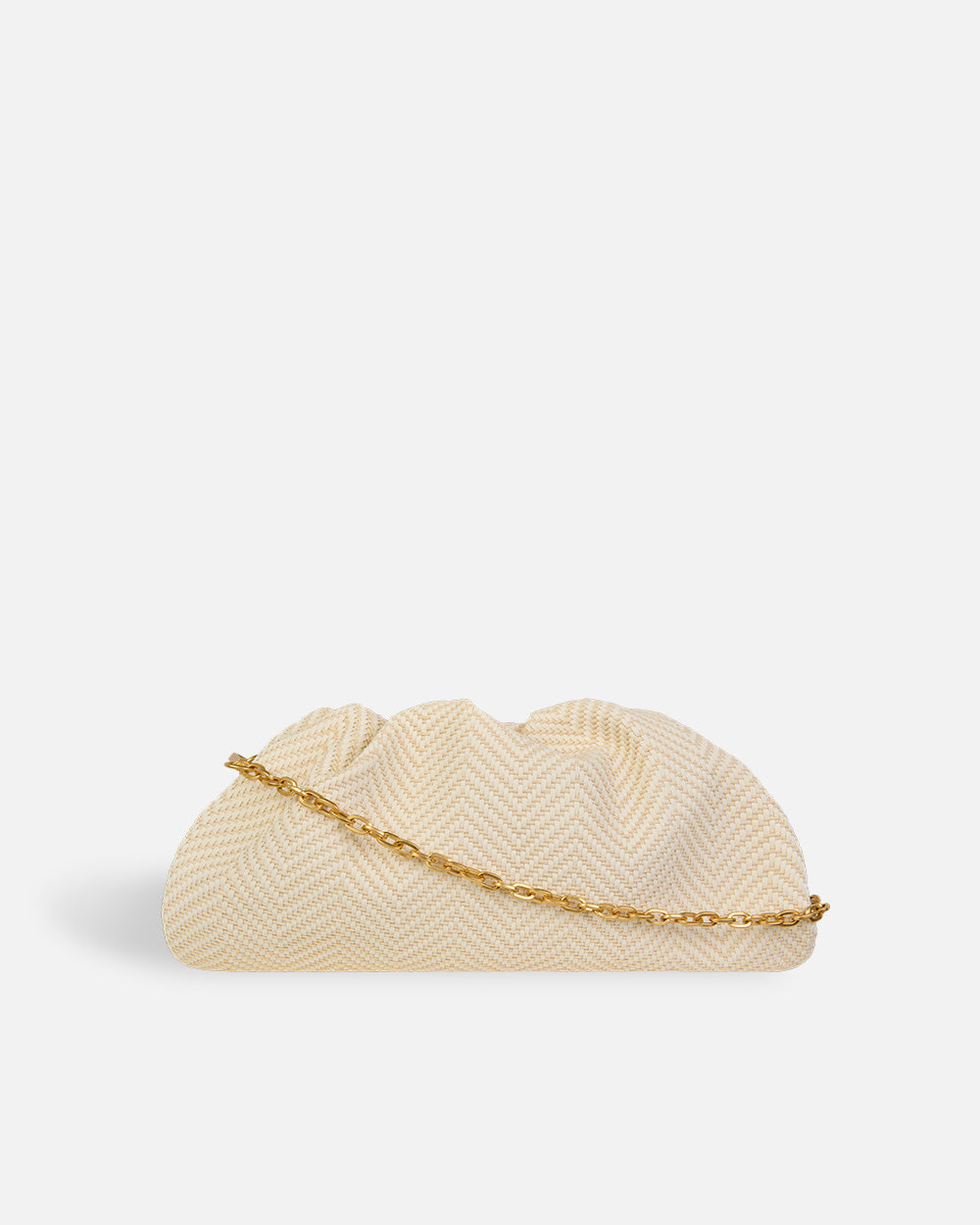 Pochette Marrakech Blanc cassé