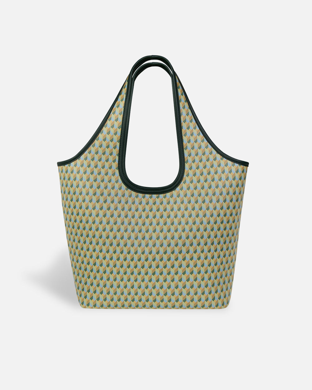 Hobo en toile enduite Lime