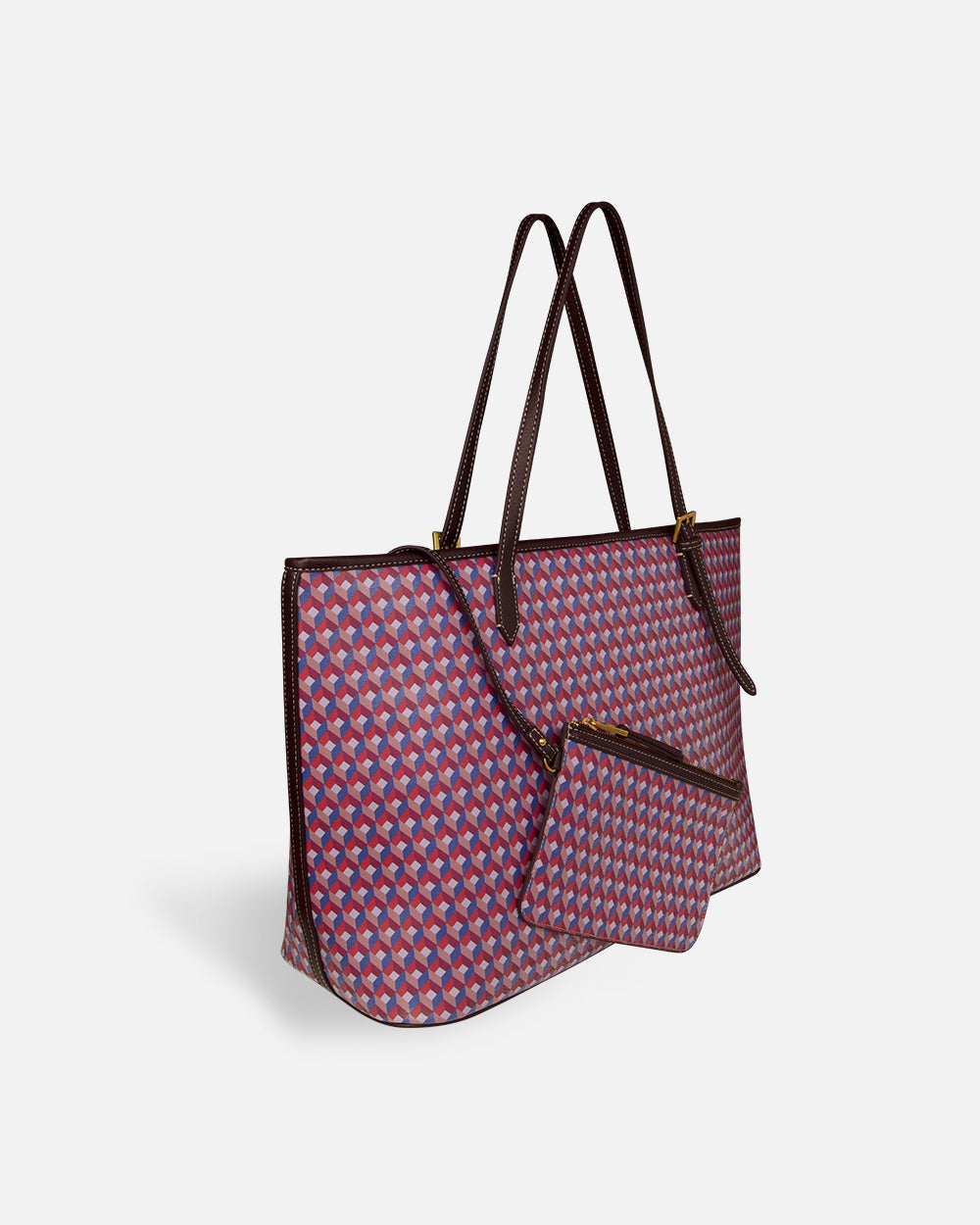 Fourre-tout en toile enduite Berry