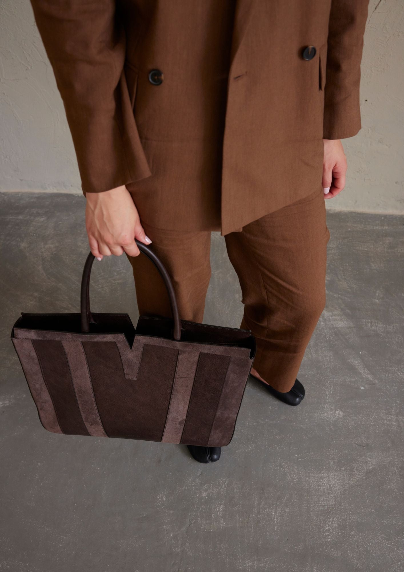 Fourre-tout Carolina Marron