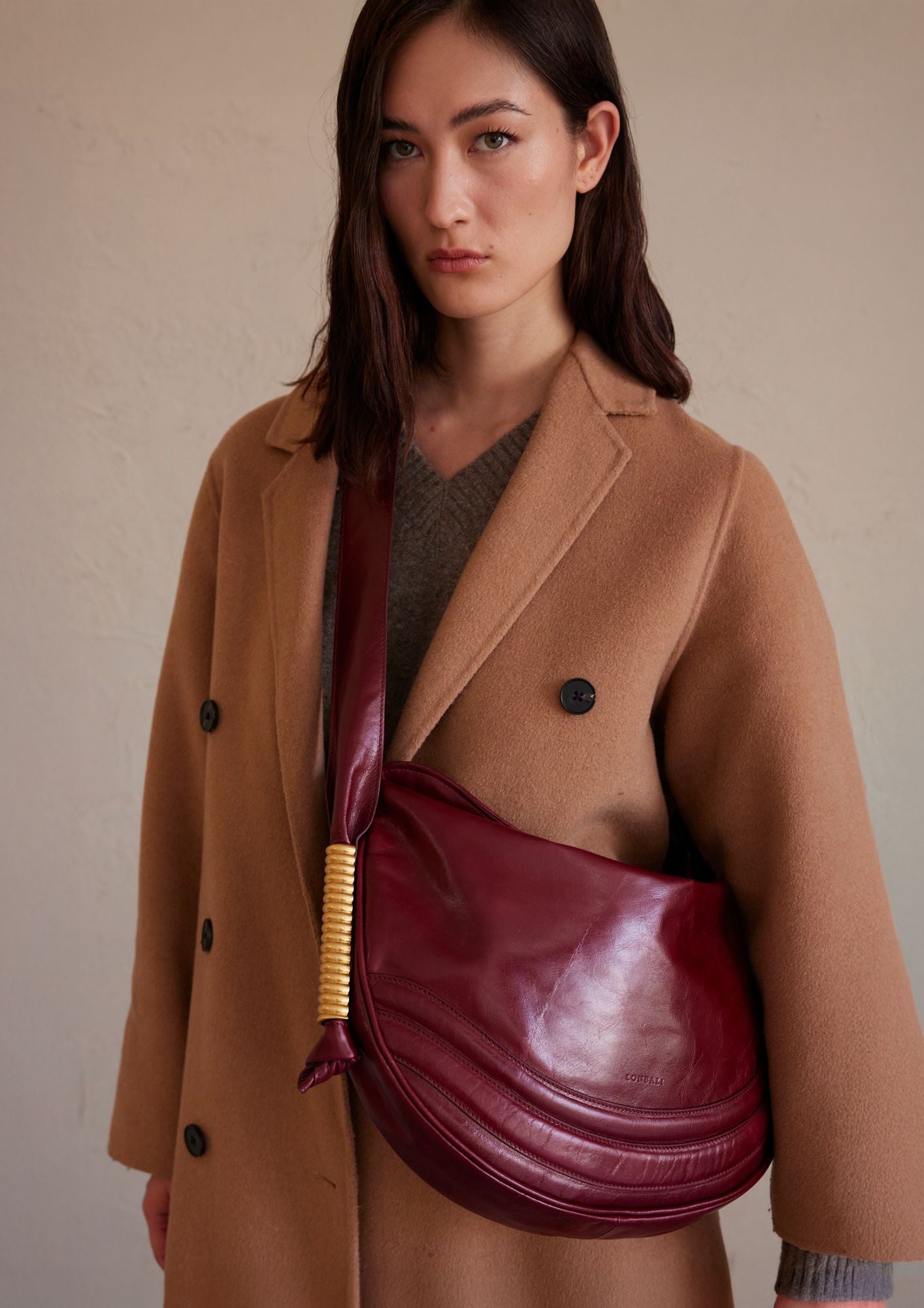 Pénélope Crossbody Bordeaux