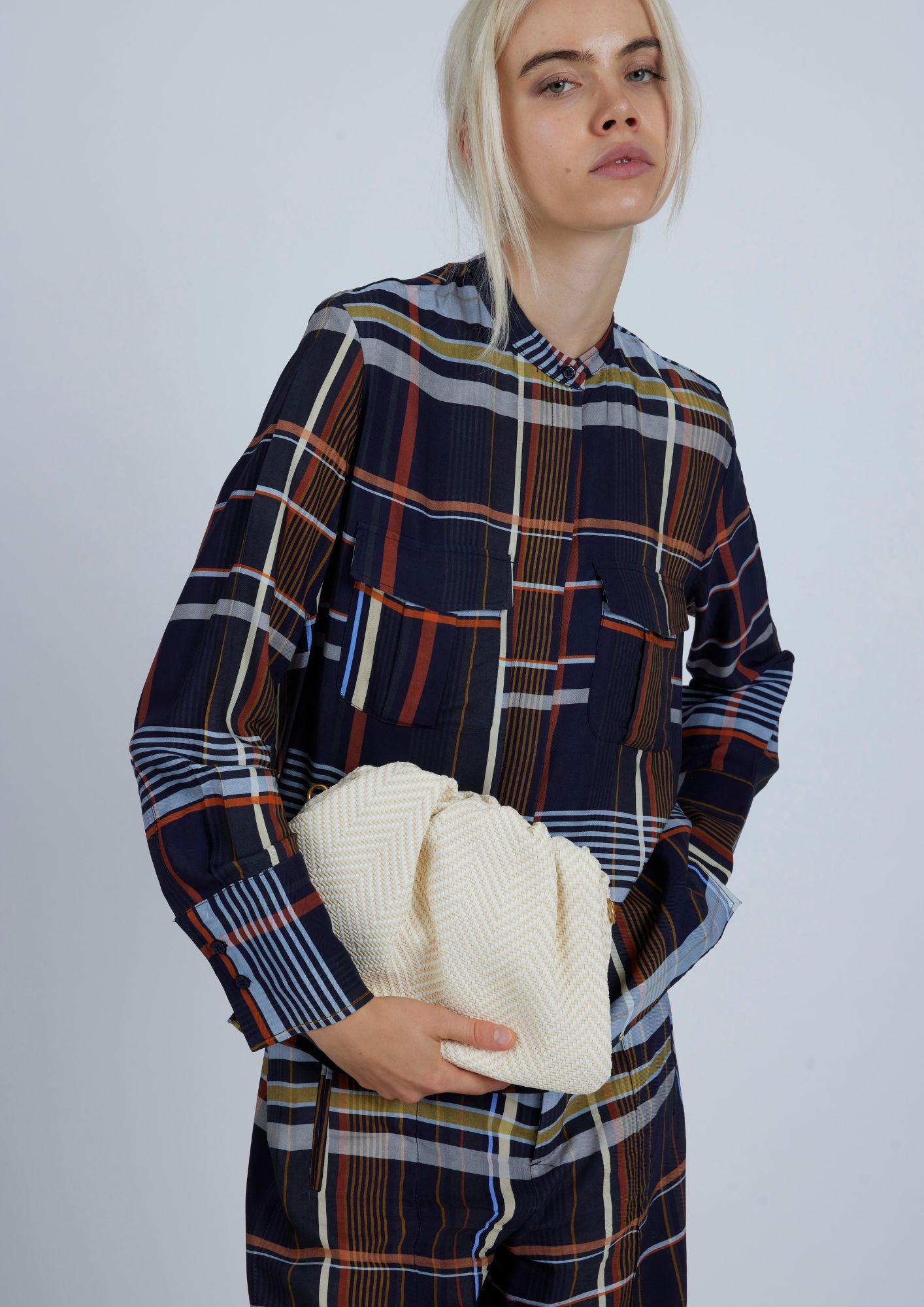 Pochette Marrakech Blanc cassé