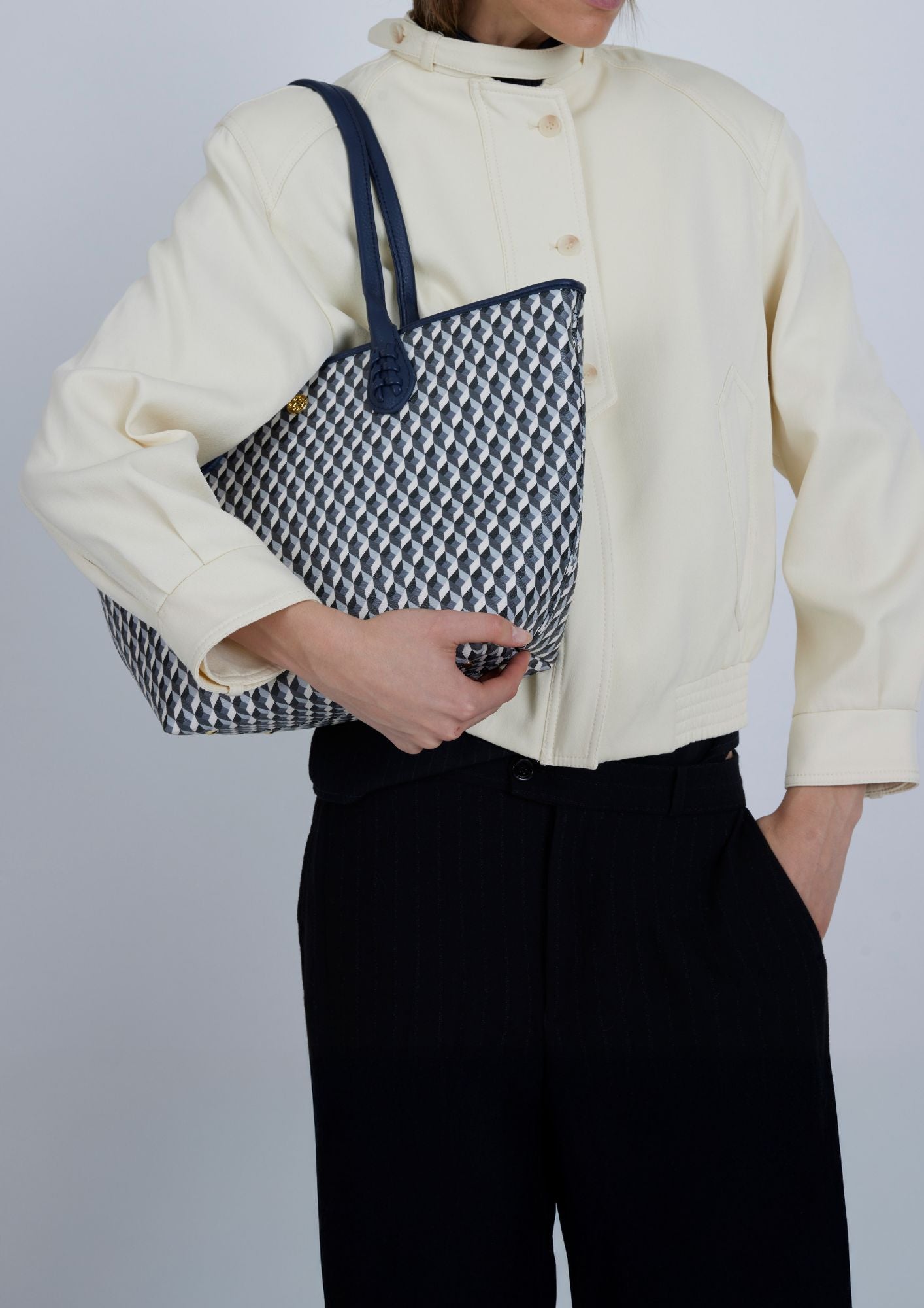 Sac à main Born Midi B&W Navy