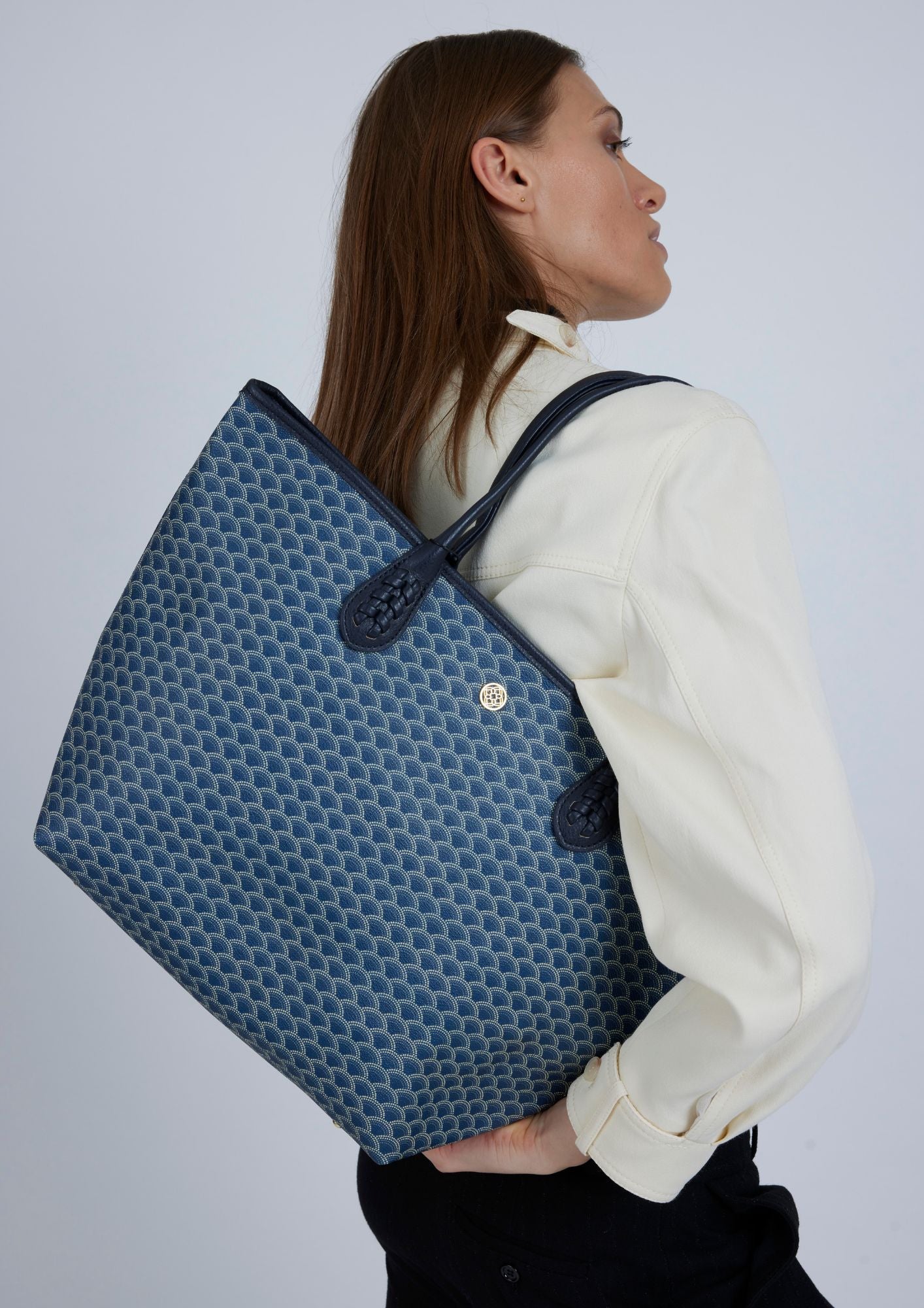 Kubu Sac à main bleu marine