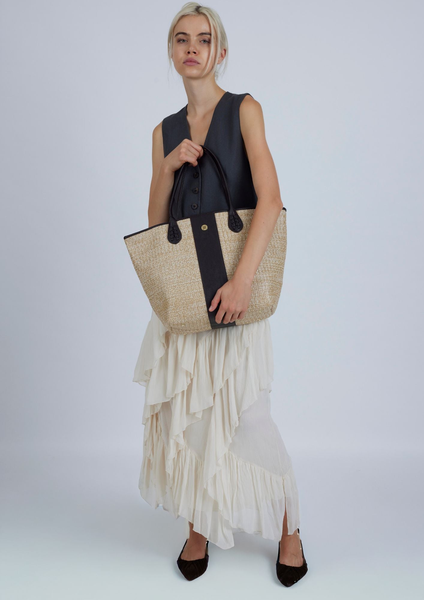 Tulum Sac à main Marron