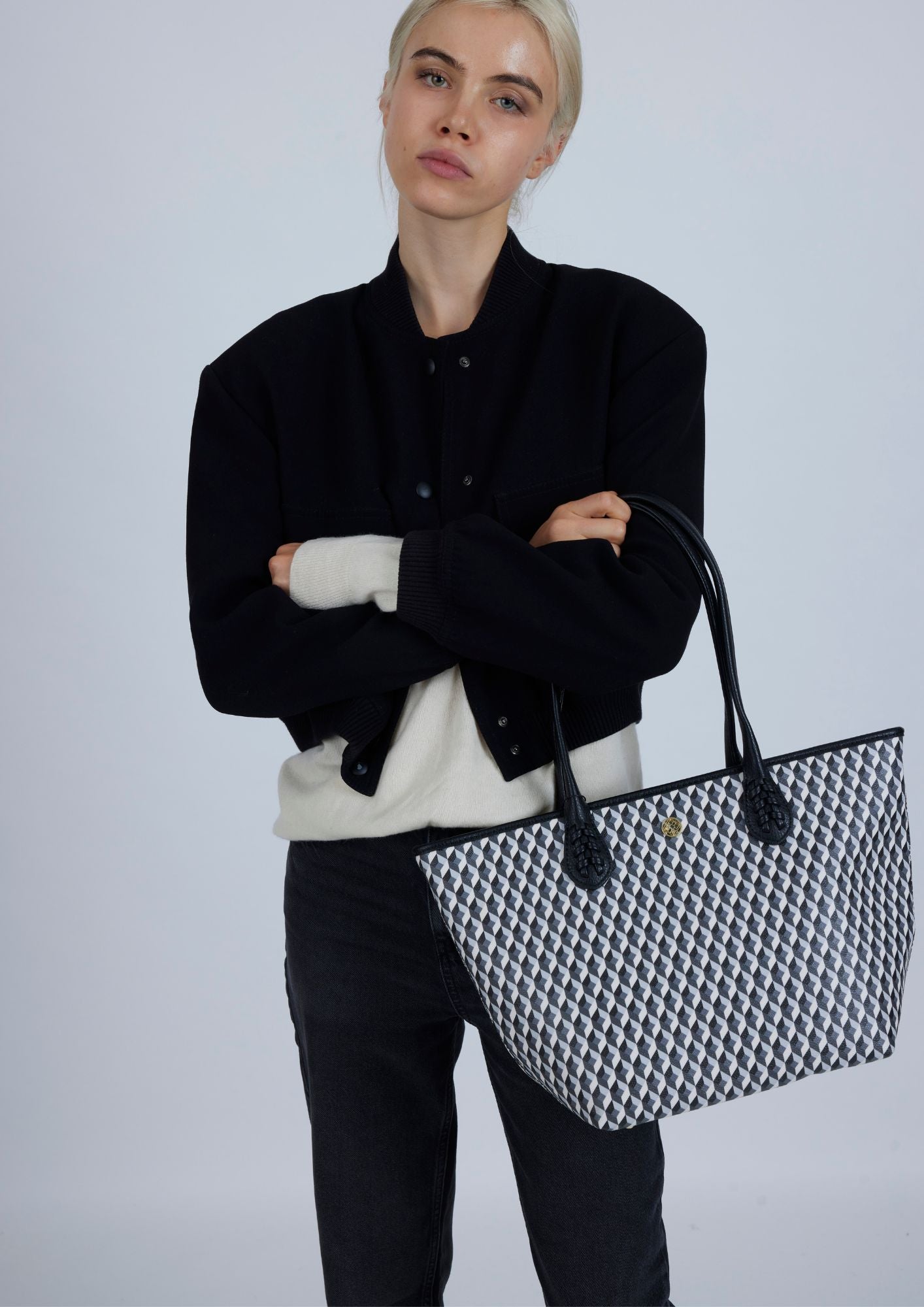 Sac à main Born B&W Midi Noir