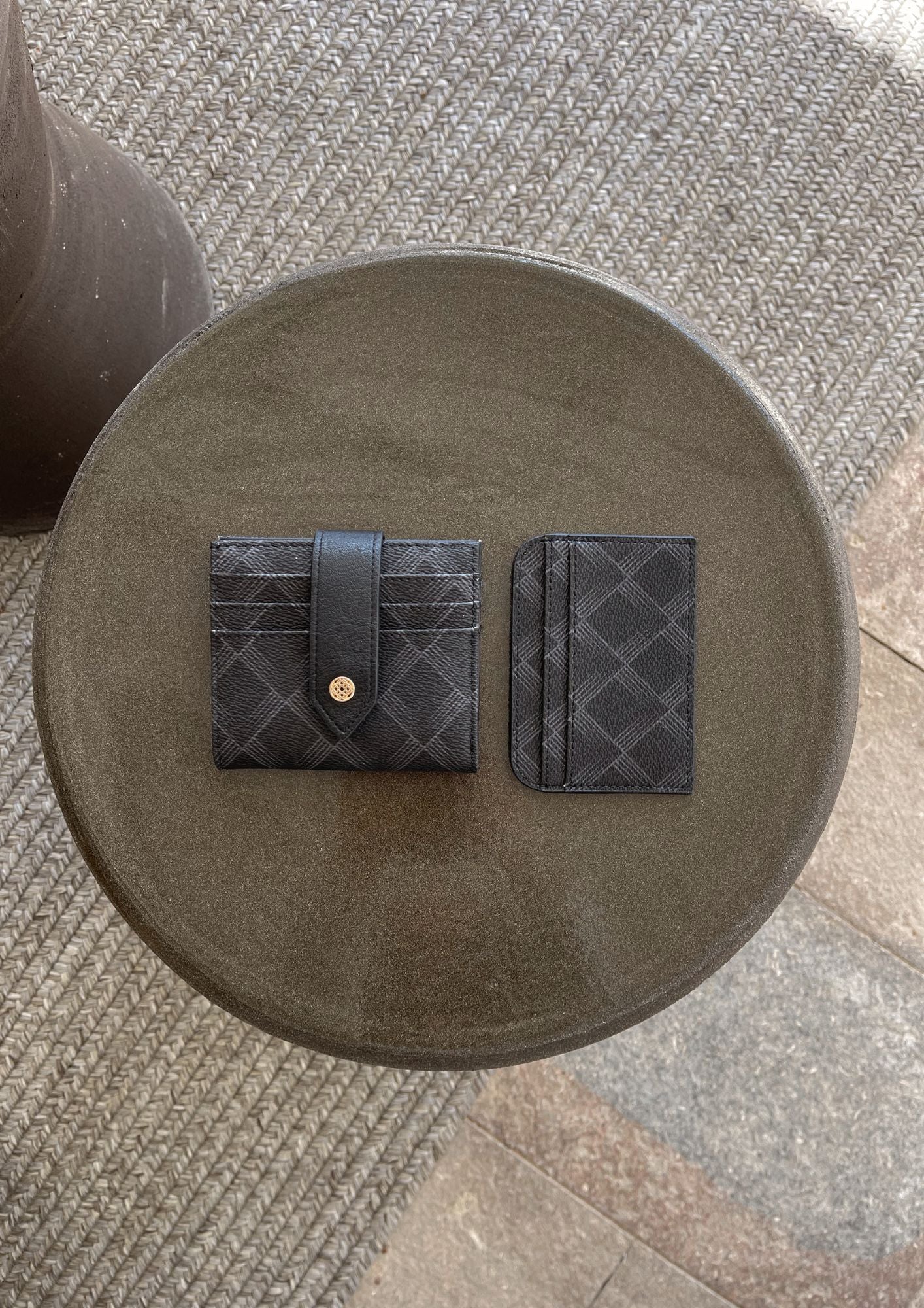 Portefeuille carré Kensington Dark