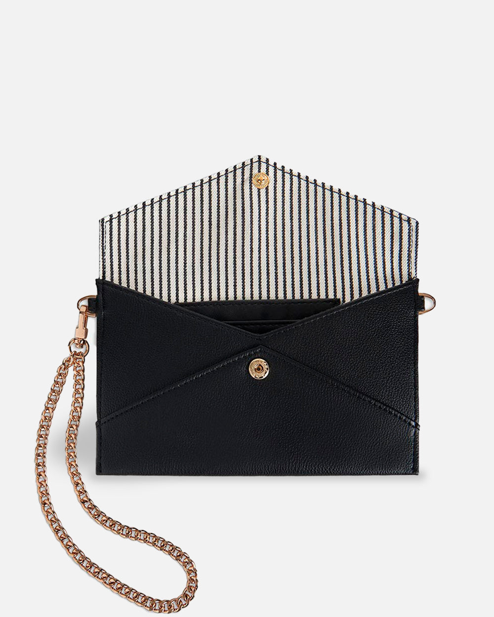 sac messager noir pour femme, intérieur en matériaux recyclés