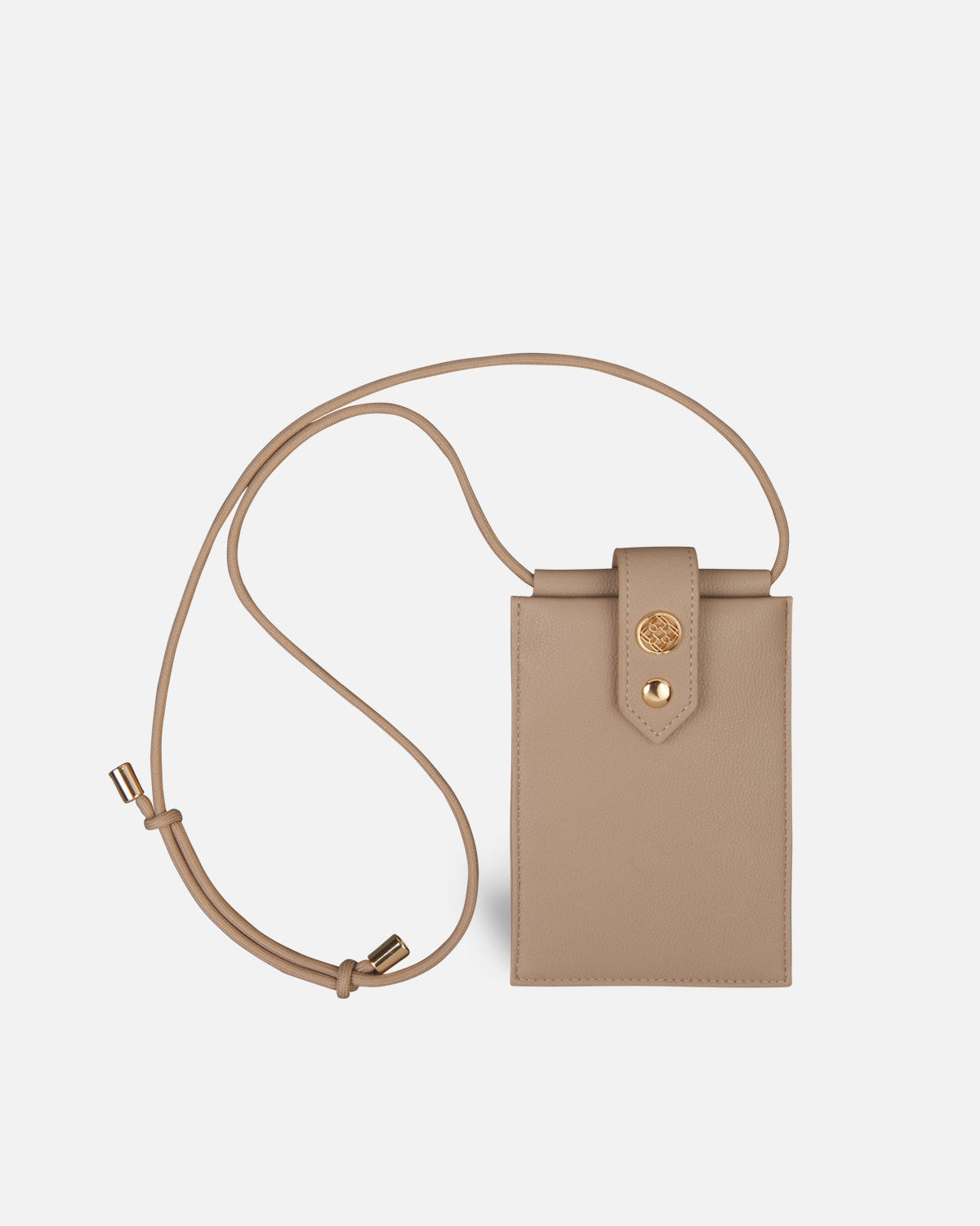 Basic Conscious Etui pour téléphone portable avec fermoir Beige