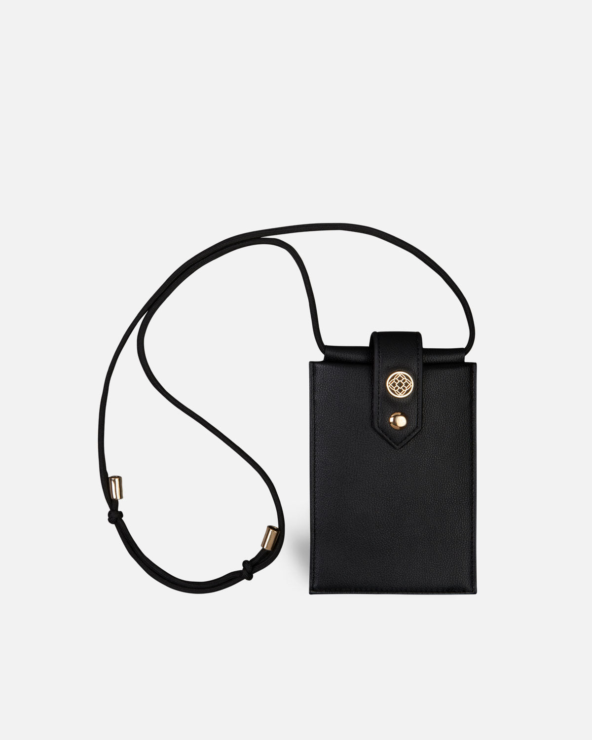 Basic Conscious Étui pour téléphone portable avec fermoir Noir