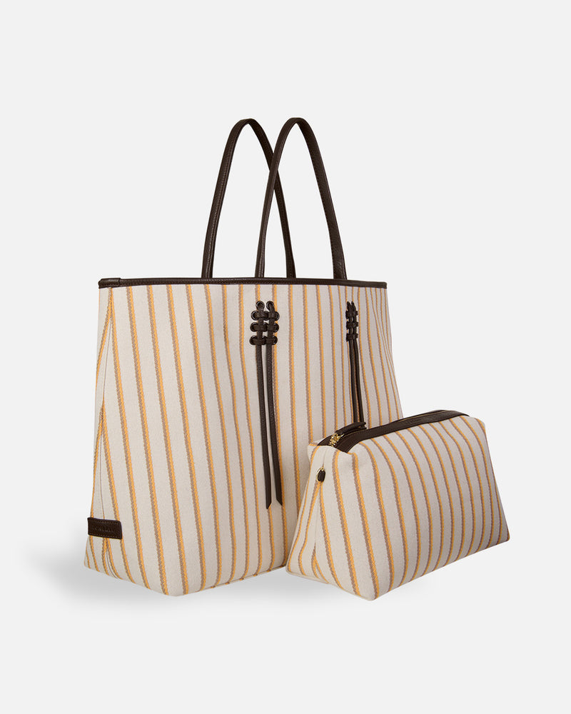 Bolso Benat Basket Large Beige