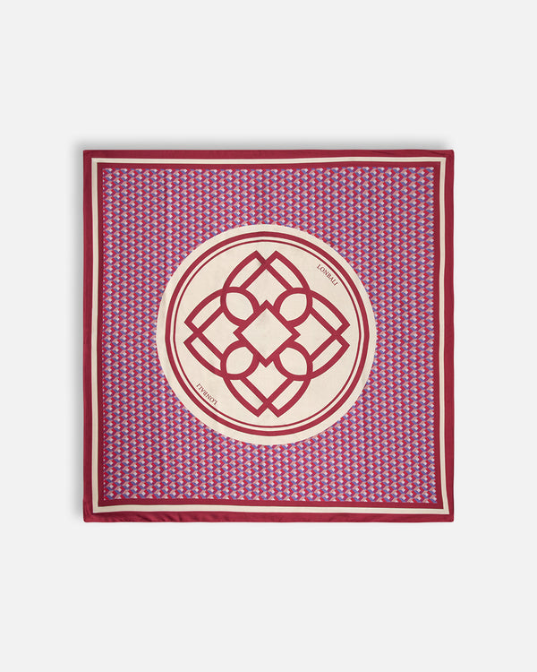 FOULARD CARRÉ BORN BERRY