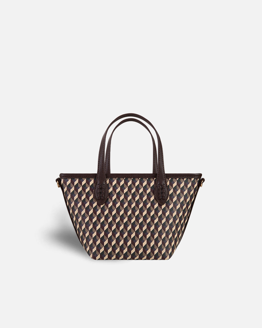 souris lonbali mini sac shopper à poignée géométrique