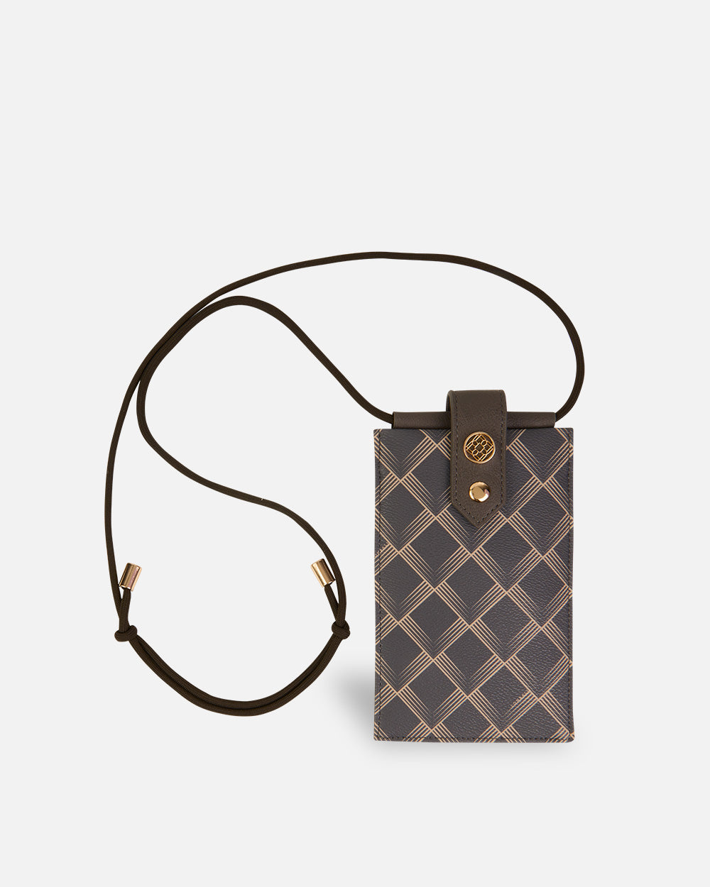 Étui pour téléphone portable avec fermeture éclair Kensington Graphite