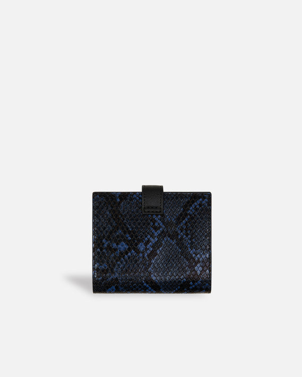 Portefeuille serpent Navy