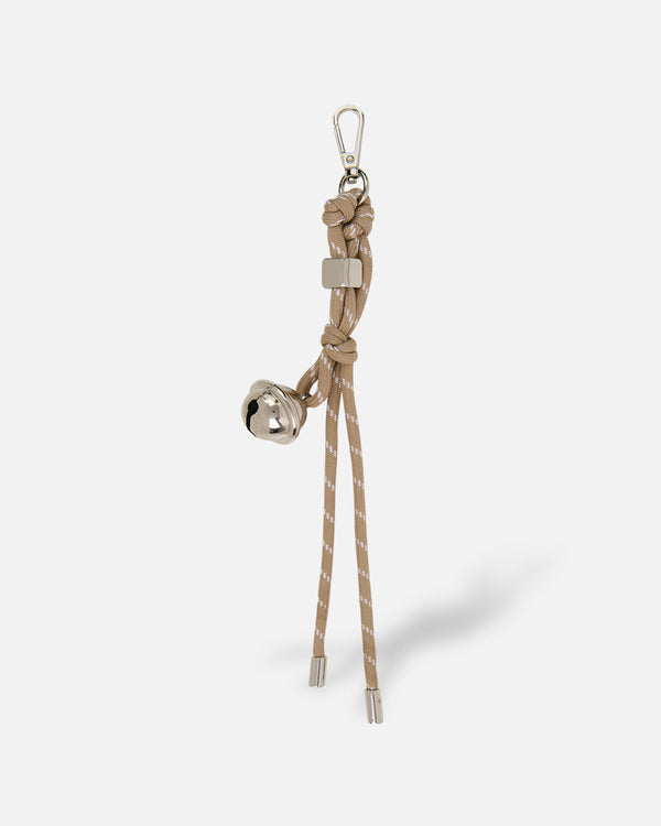 Breloque cloche beige