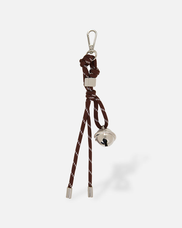 Breloque cloche marron