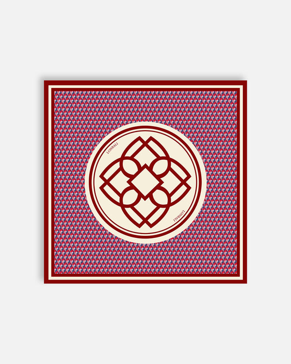 FOULARD CARRÉ BORN BERRY