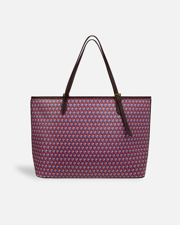 Fourre-tout en toile enduite Berry