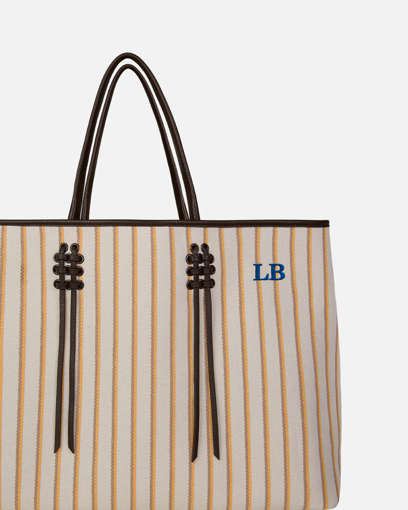 Bolso Benat Basket Large Beige