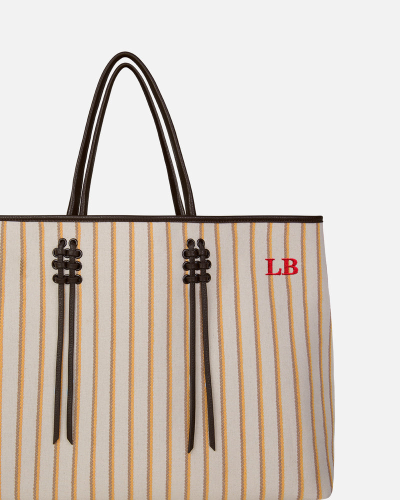 Bolso Benat Basket Large Beige