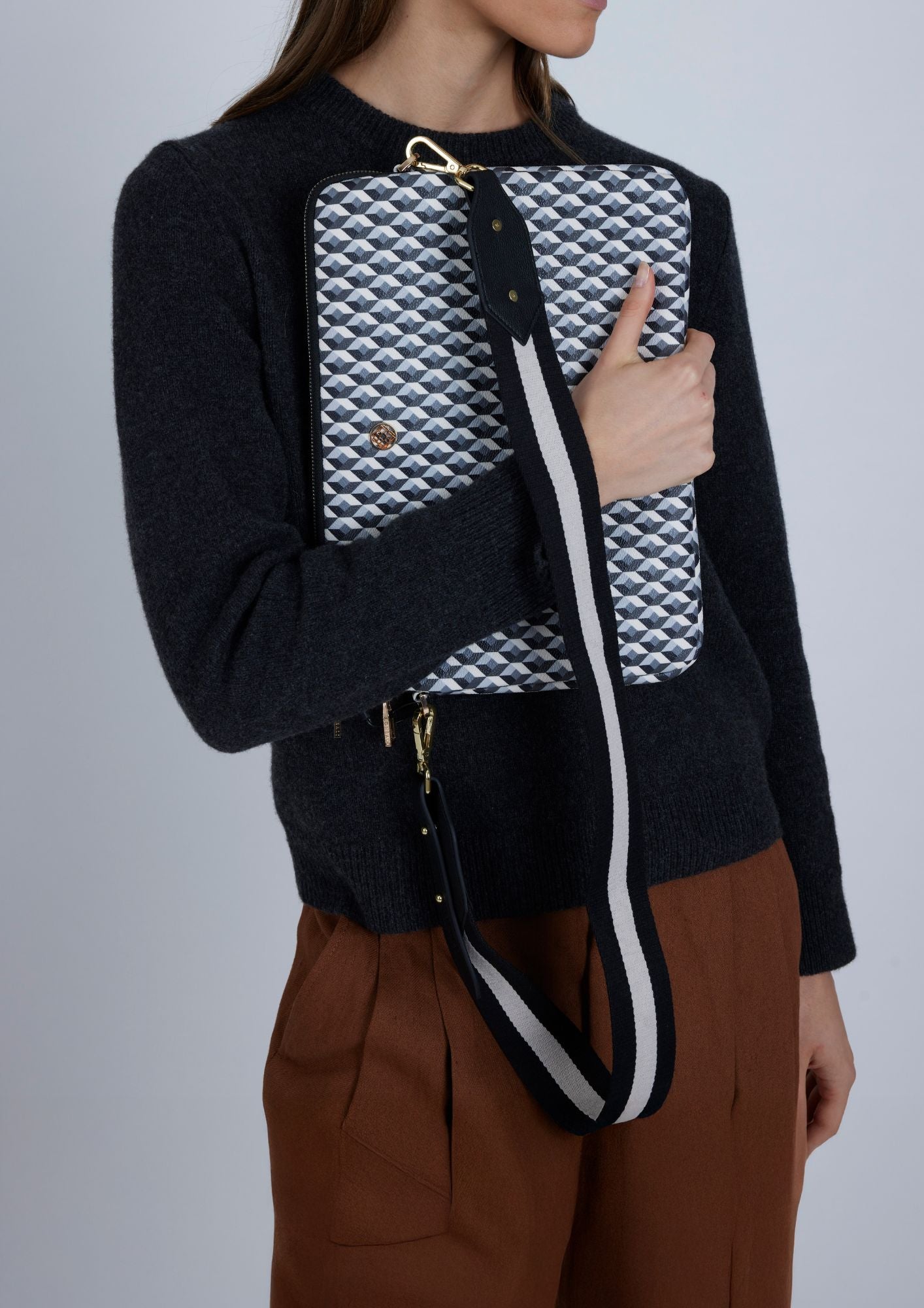 Courroie Mykonos B&W