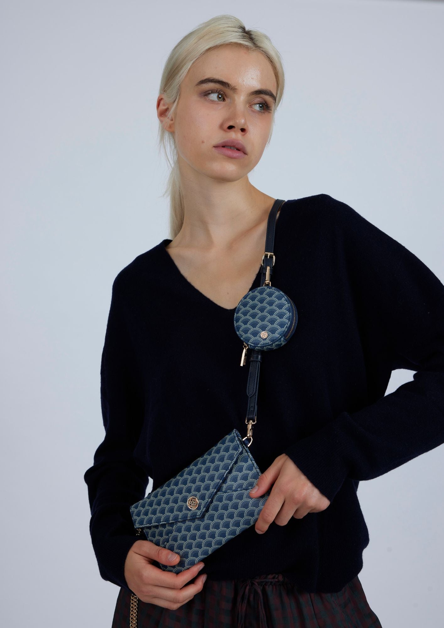 XXL Kubu Portefeuille bleu marine
