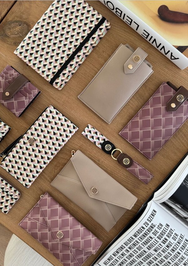 Étui pour téléphone portable avec fermeture éclair Kensington Peau
