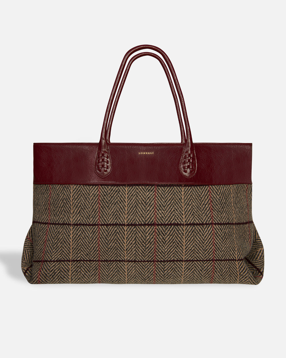Sac Edinburgh Tartan Rouge