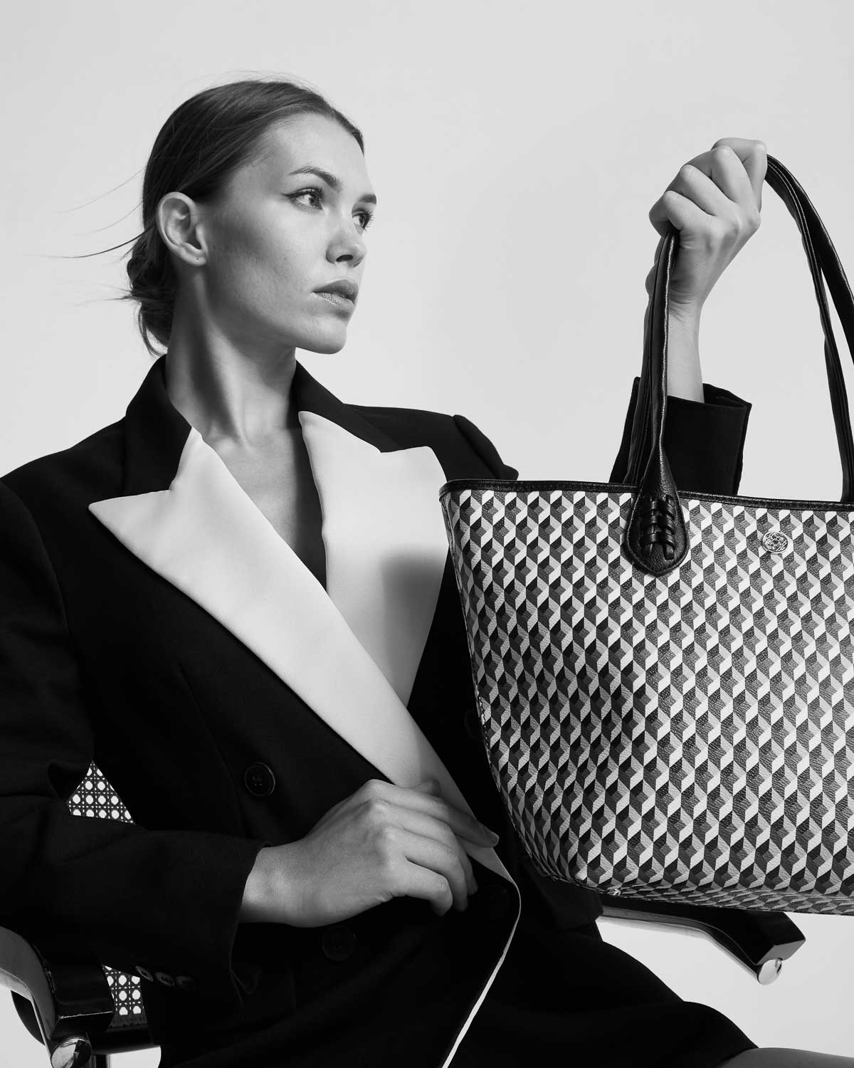 Sac à main Born Midi BW Noir