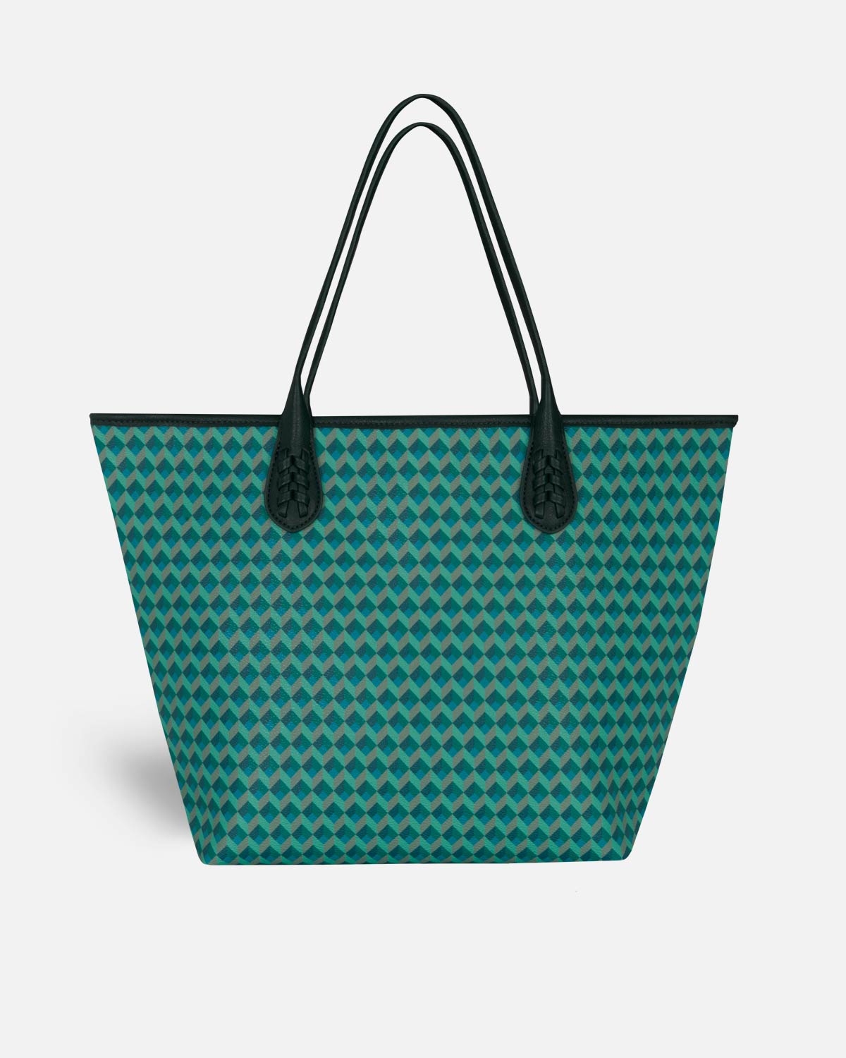shopping Fourchette vert bowling avec poignée vert foncé