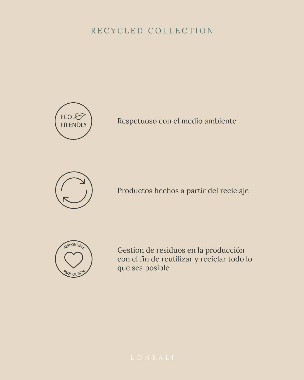 Basic Conscious Sac shopping Beige