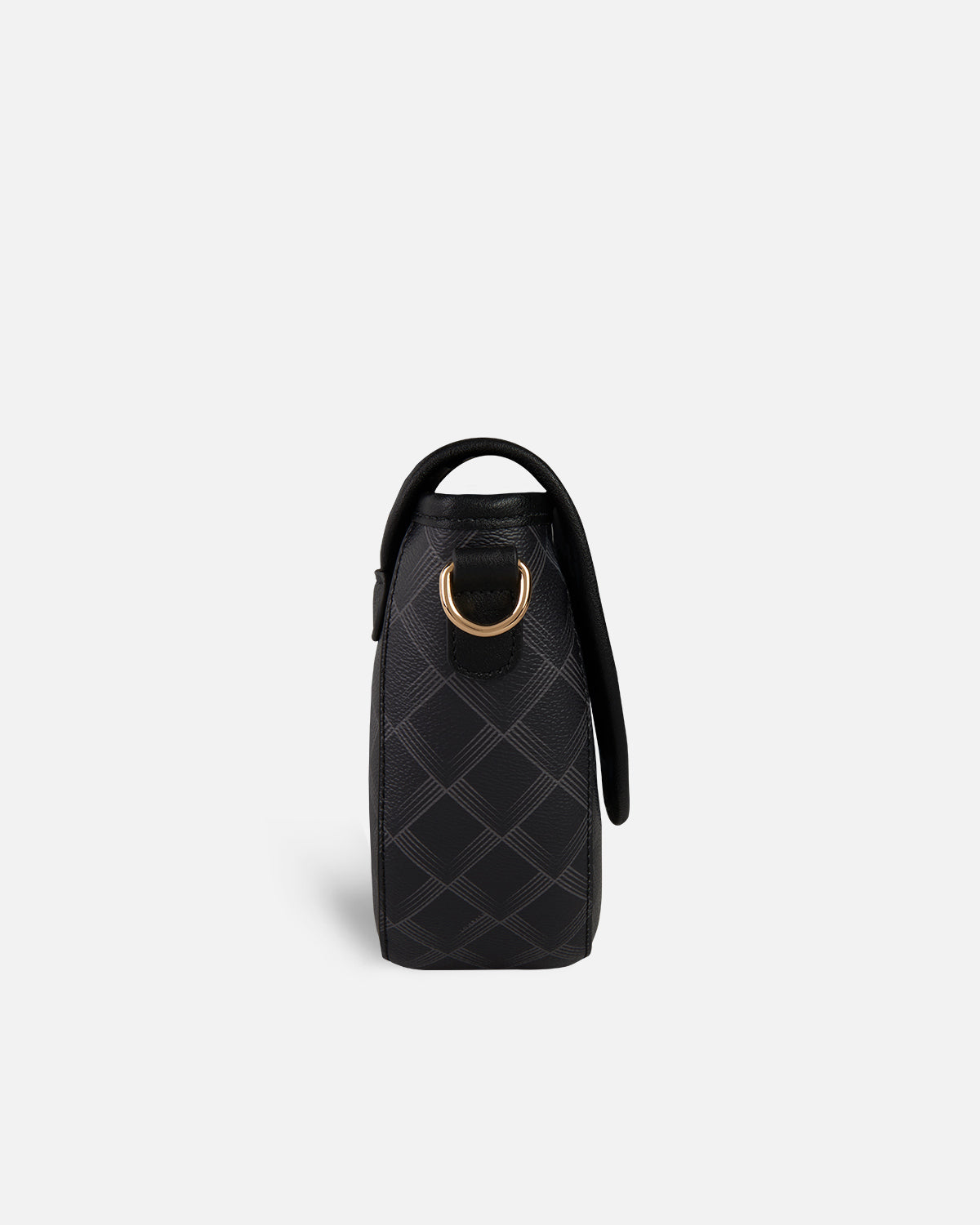 sac à bandoulière kensington profil noir
