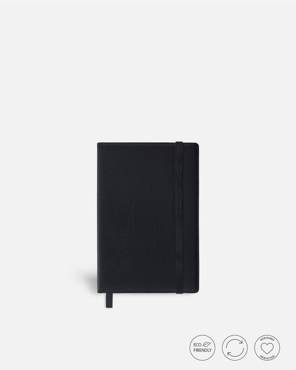 Basic Carnet de notes recyclé noir