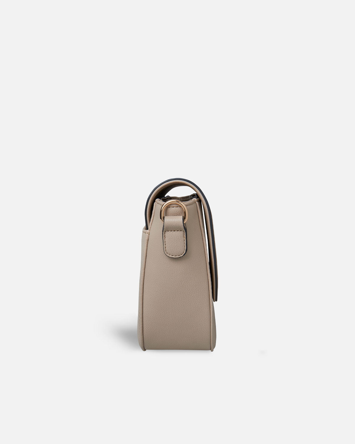 sac à bandoulière beige pour femme profil