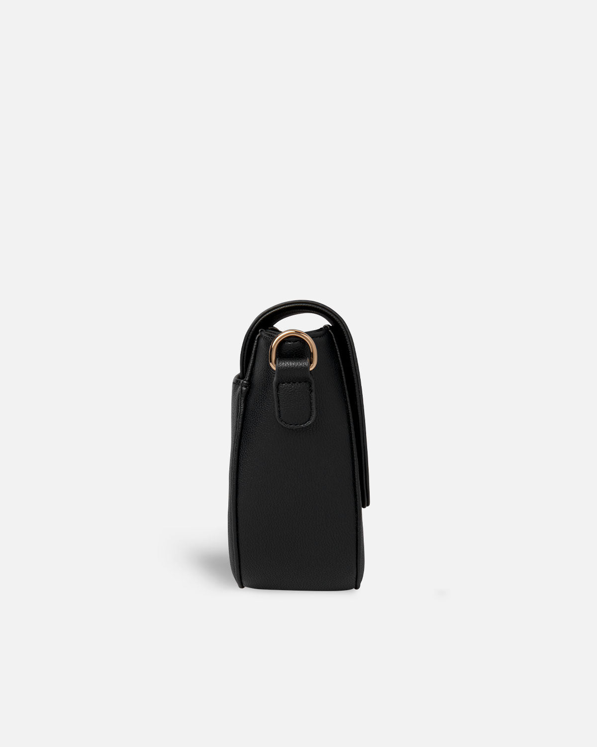 sac à bandoulière noir pour femme profil