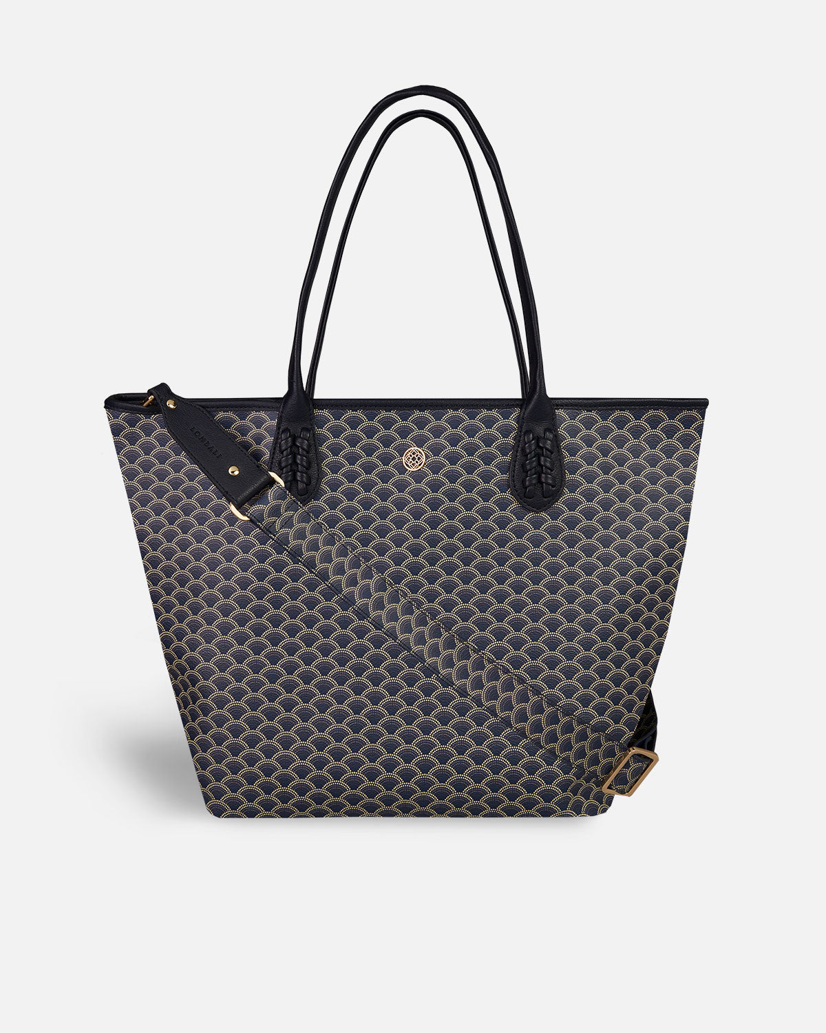 Kubu Sac shopper bleu marine