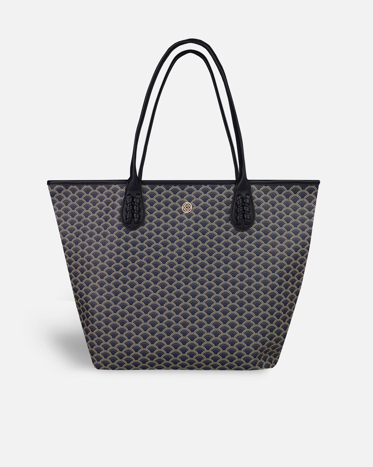 Grand sac à main bleu marine