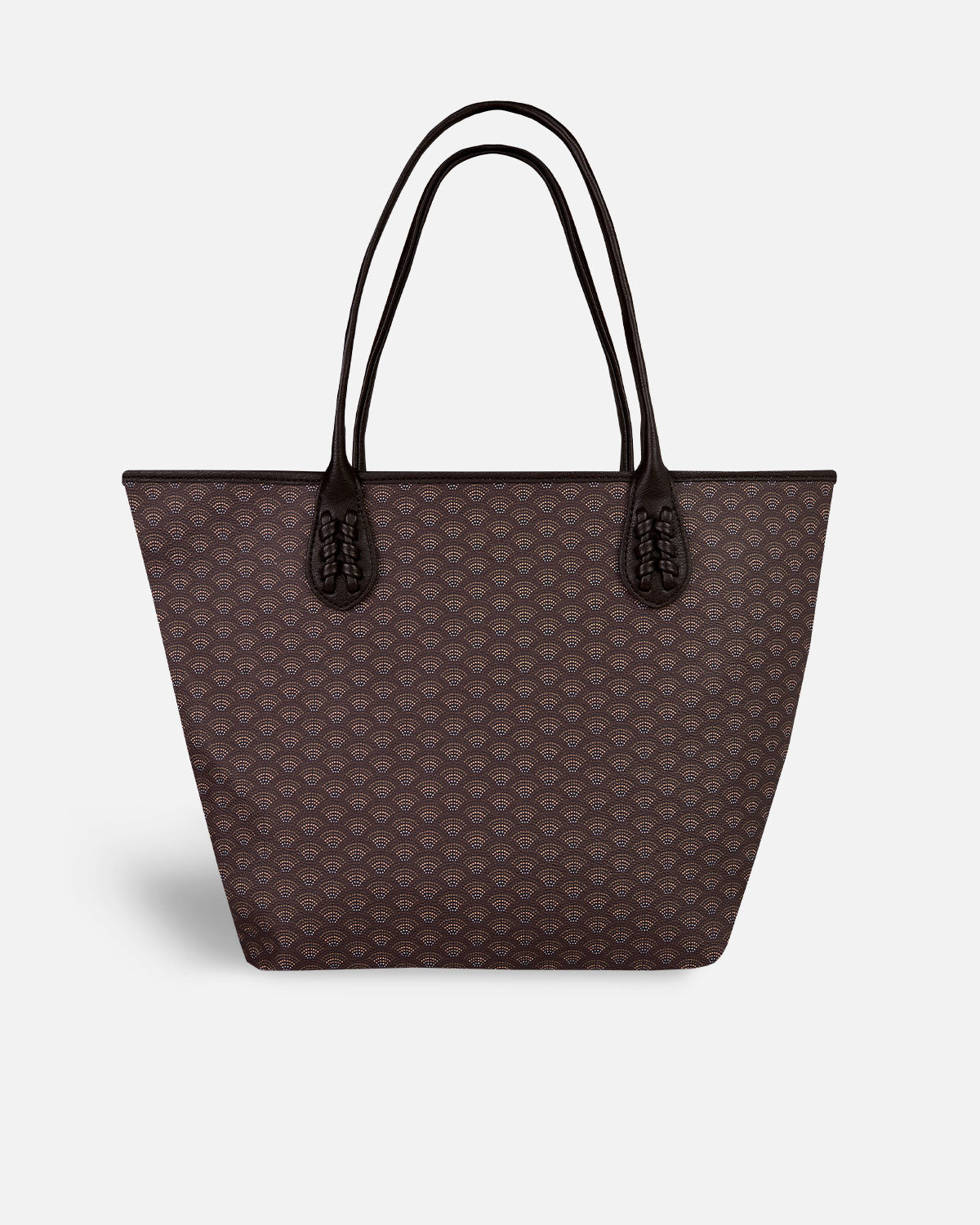 Kubu Sac de shopping Marron