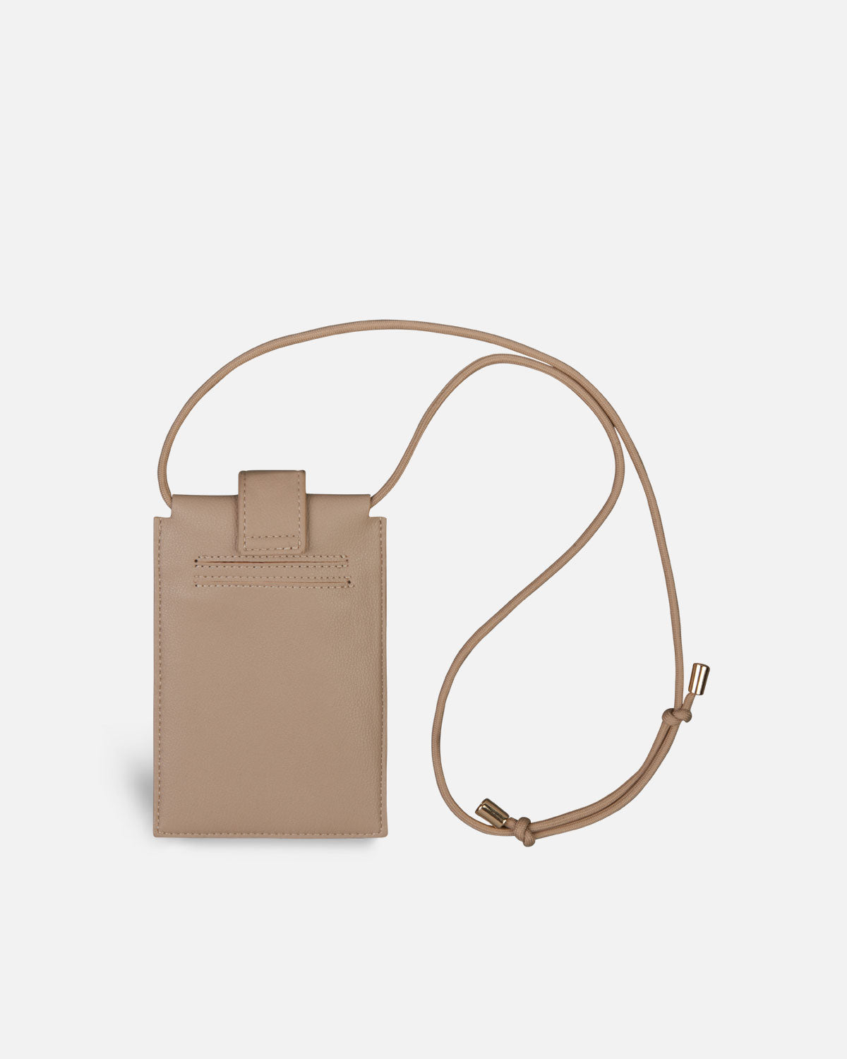 Basic Conscious Etui pour téléphone portable avec fermoir Beige