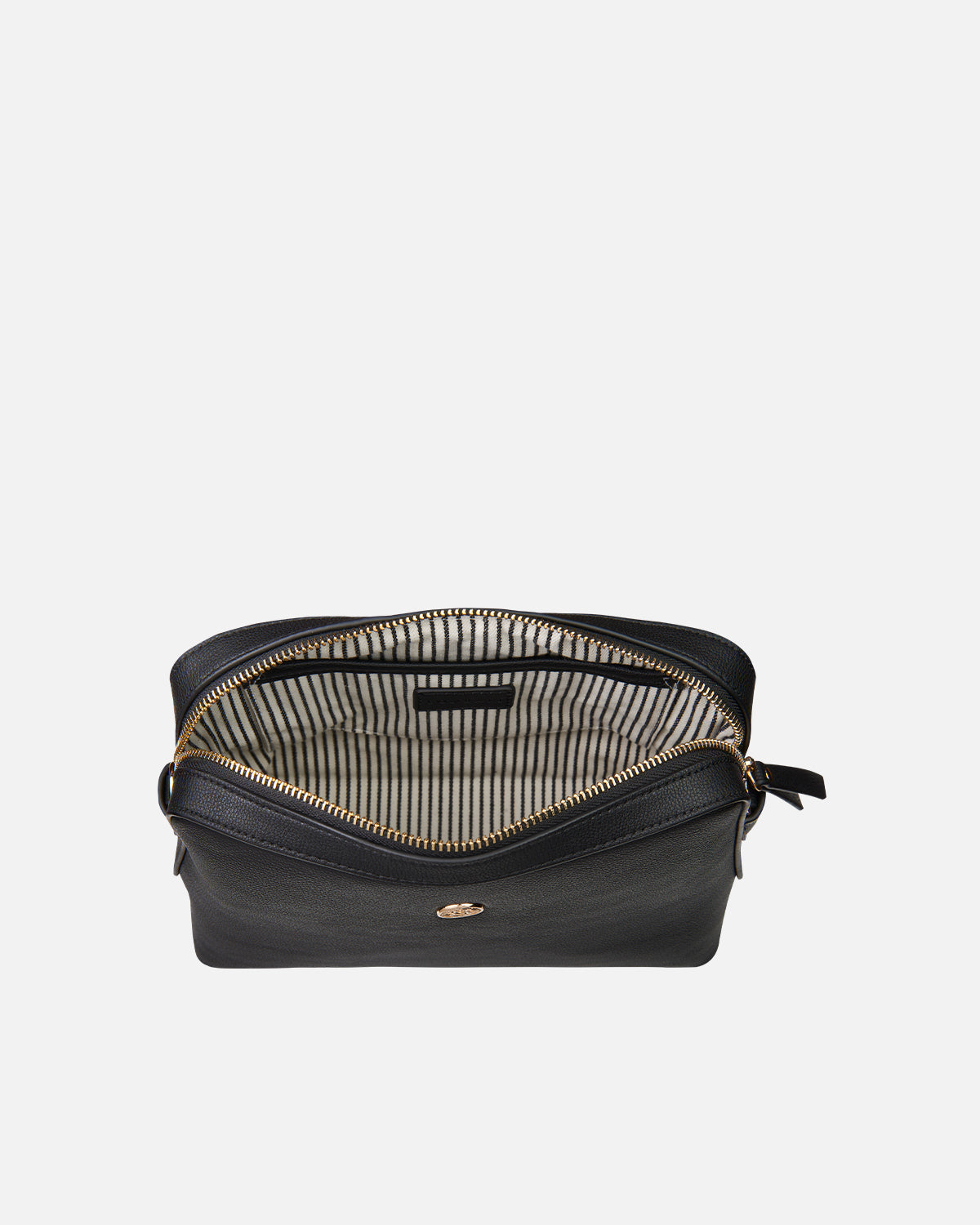 sac à bandoulière ouvert noir
