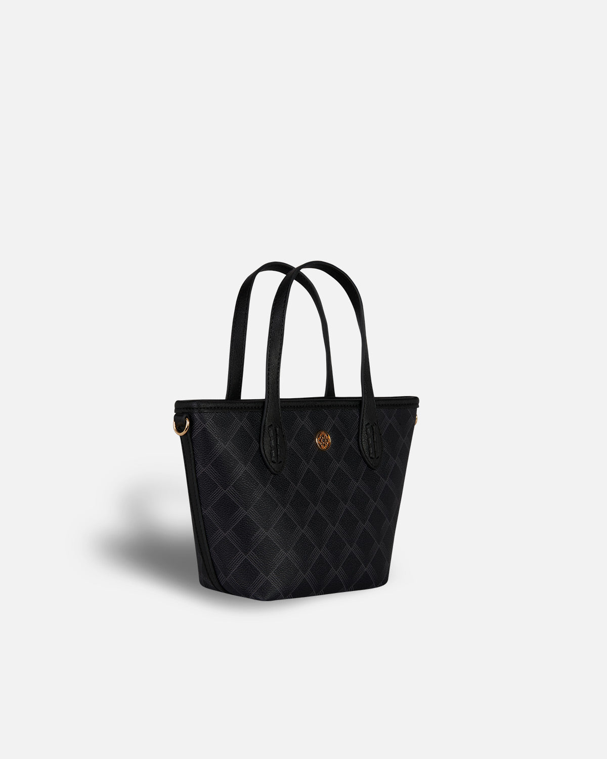 petit sac à main kensington noir avec poignée